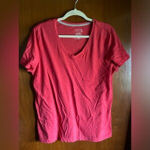 Bundle of 2 shirts Time and tru V-neck tee short sleeve tee. New condition.